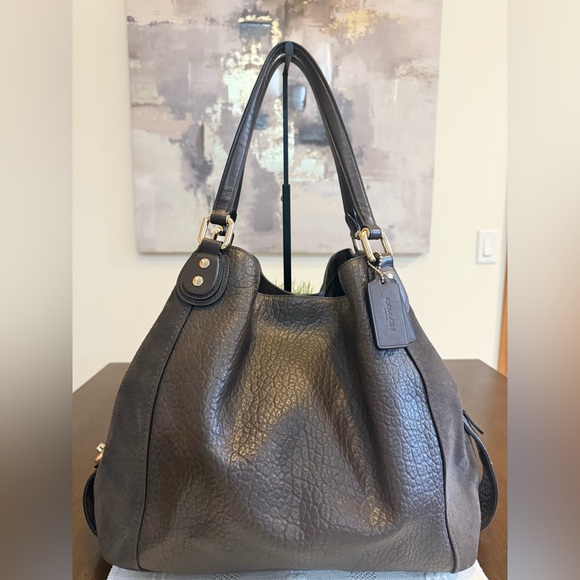Coach Handbags - Coach Edie 42 Brown Hobo